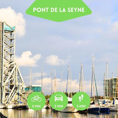 Bao Location - Ideal Pro & Couple - Animaux Acceptes - 5Min A Pied Centre Ville & Port - Commerces - Plages 1,9Km - Parking Gratuit - Wifi Hd Ла Сен-сюр-Мер Екстериор снимка