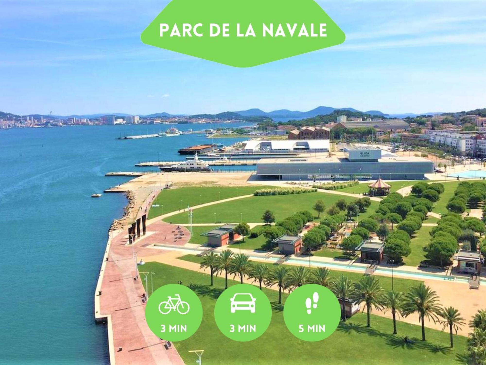 Bao Location - Ideal Pro & Couple - Animaux Acceptes - 5Min A Pied Centre Ville & Port - Commerces - Plages 1,9Km - Parking Gratuit - Wifi Hd Ла Сен-сюр-Мер Екстериор снимка